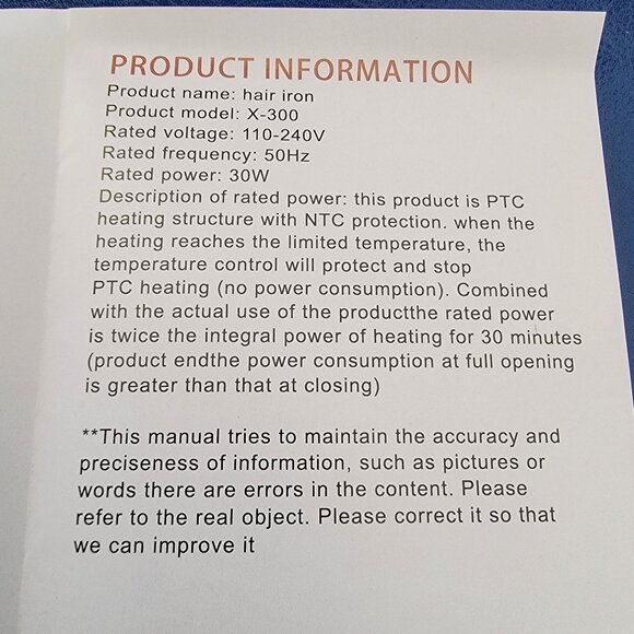 Miel Beauty Professional Negative Ion Hair Iron Curler NIB - Picture 10 of 15